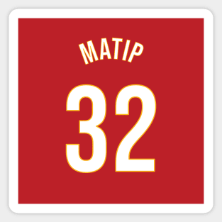 Matip 32 Home Kit - 22/23 Season Sticker